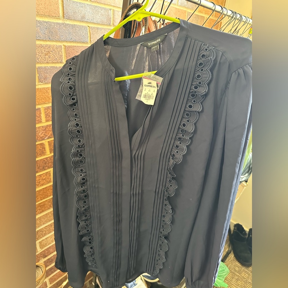 Navy/Dark Blue Express Blouse